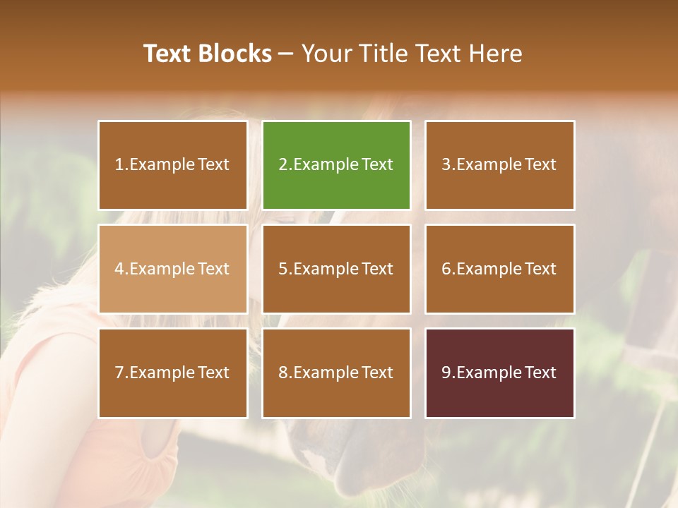 Blond Cheerful School PowerPoint Template