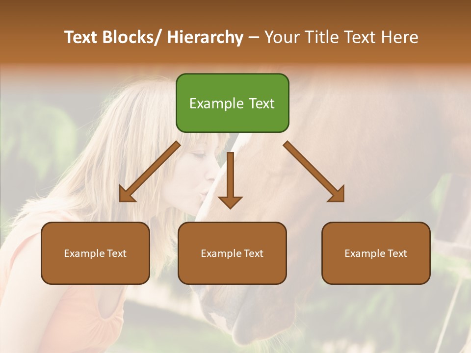 Blond Cheerful School PowerPoint Template