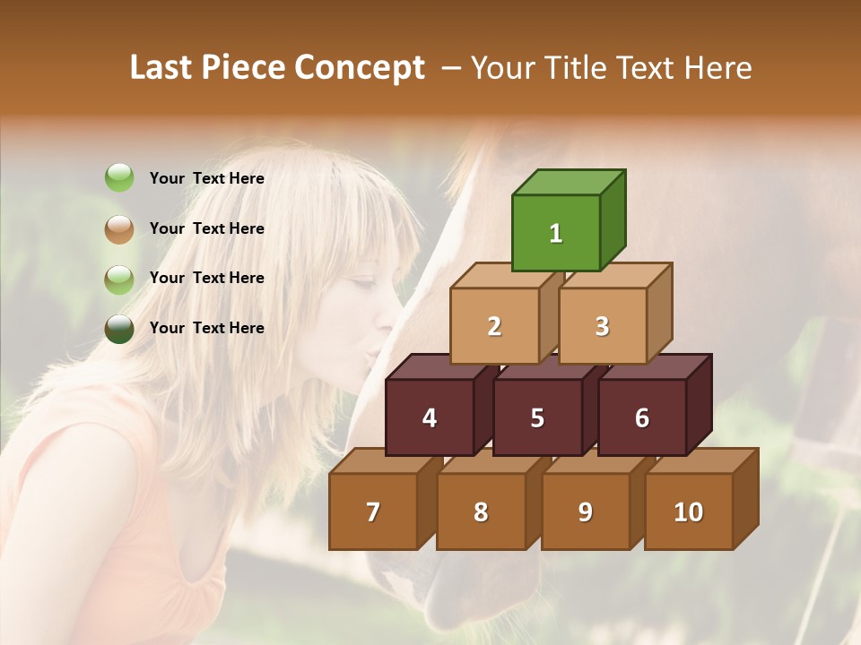 Blond Cheerful School PowerPoint Template