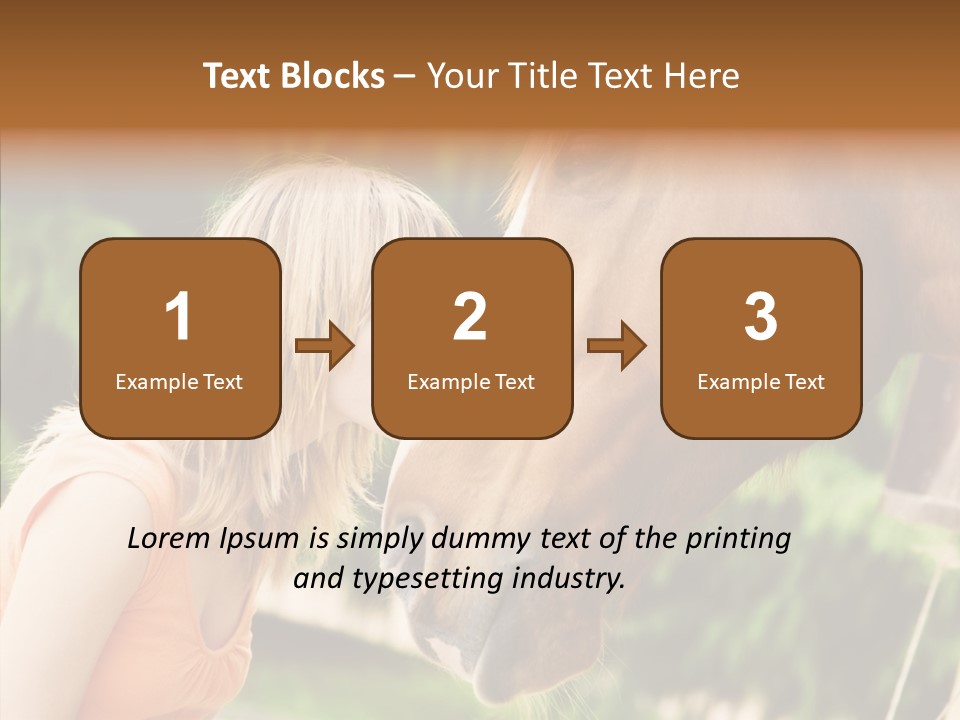 Blond Cheerful School PowerPoint Template