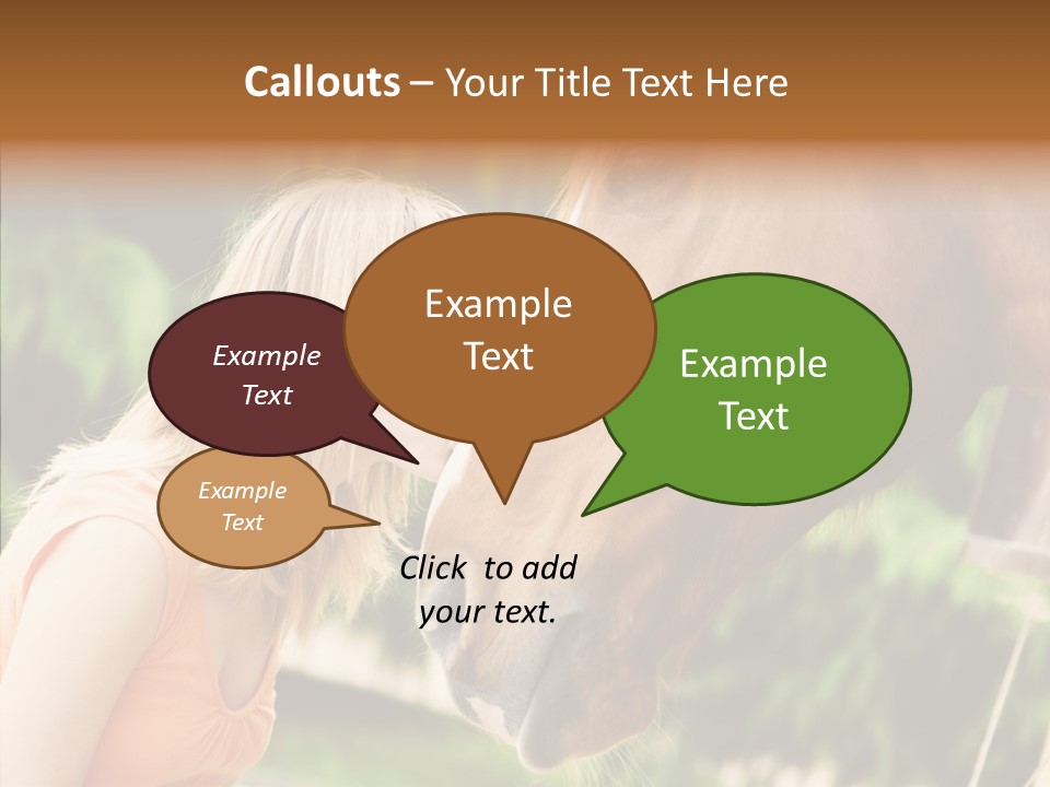 Blond Cheerful School PowerPoint Template