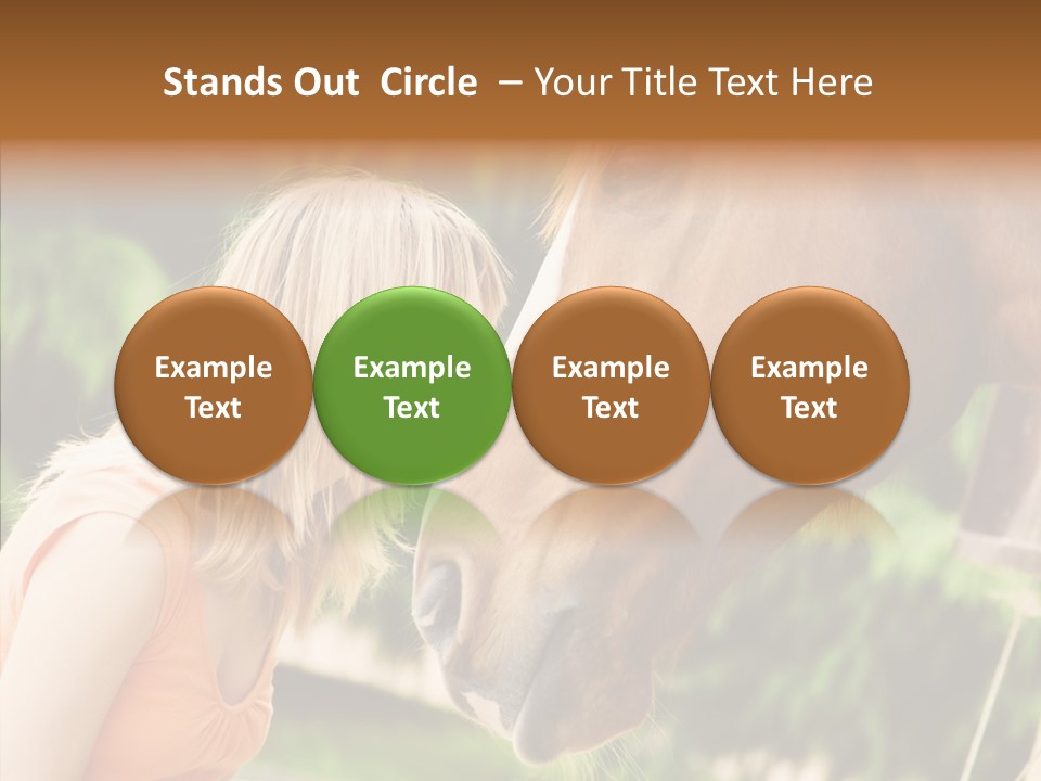 Blond Cheerful School PowerPoint Template