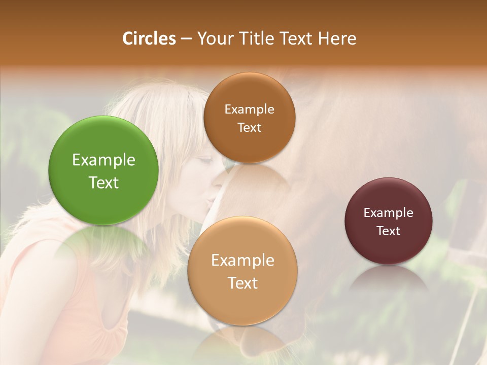 Blond Cheerful School PowerPoint Template