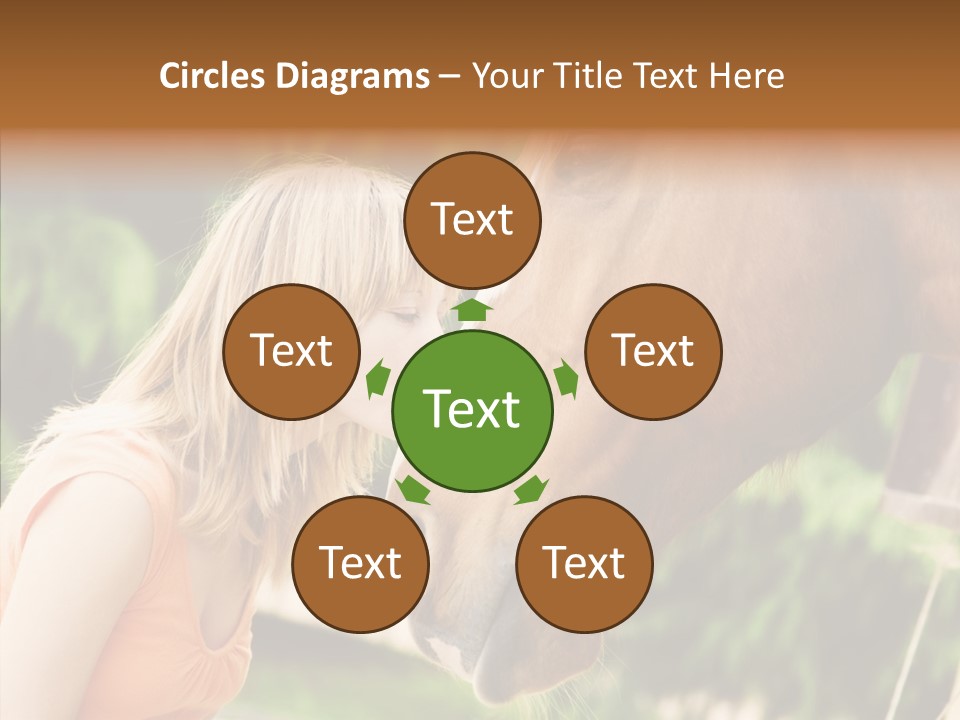 Blond Cheerful School PowerPoint Template