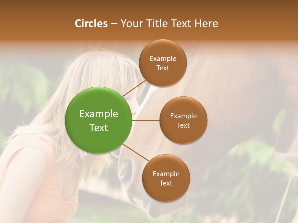 Blond Cheerful School PowerPoint Template