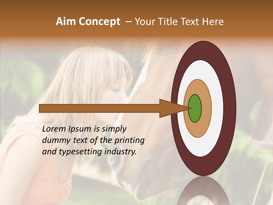 Blond Cheerful School PowerPoint Template