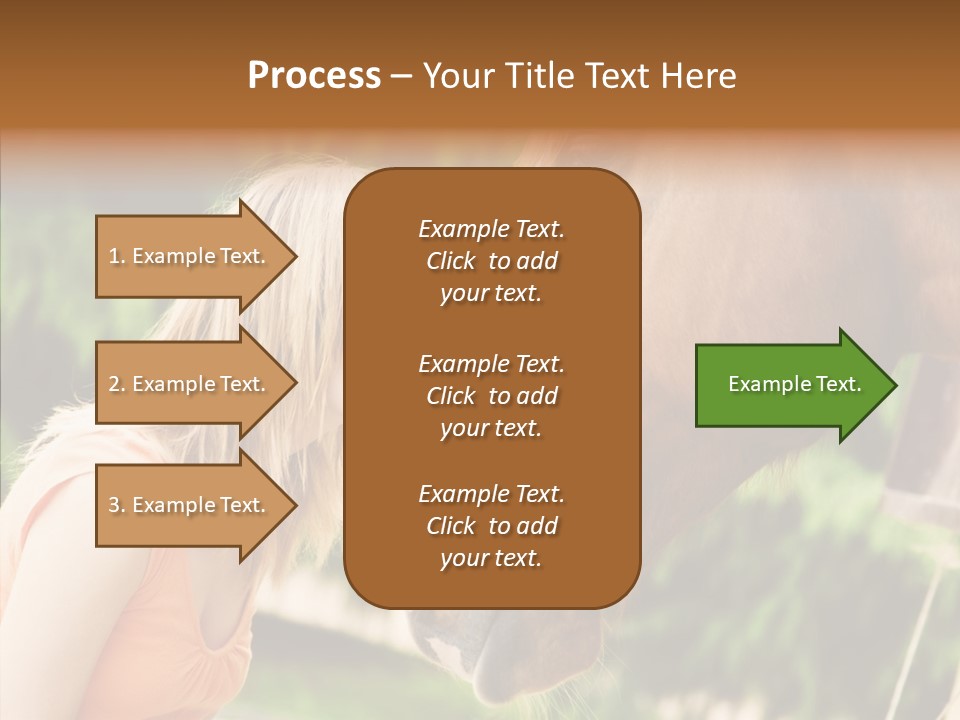Blond Cheerful School PowerPoint Template