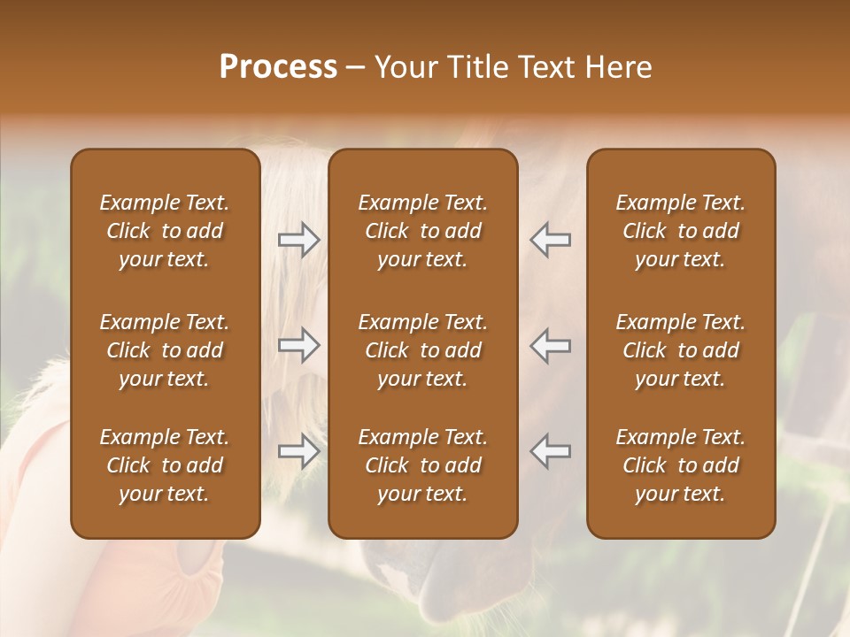 Blond Cheerful School PowerPoint Template