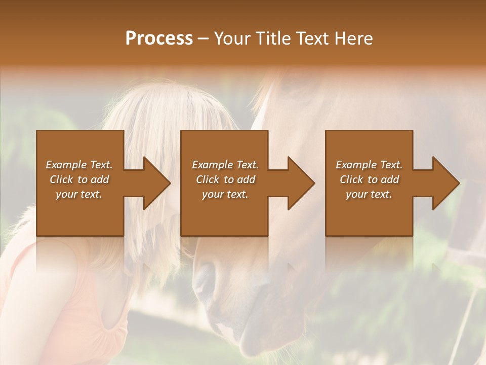 Blond Cheerful School PowerPoint Template