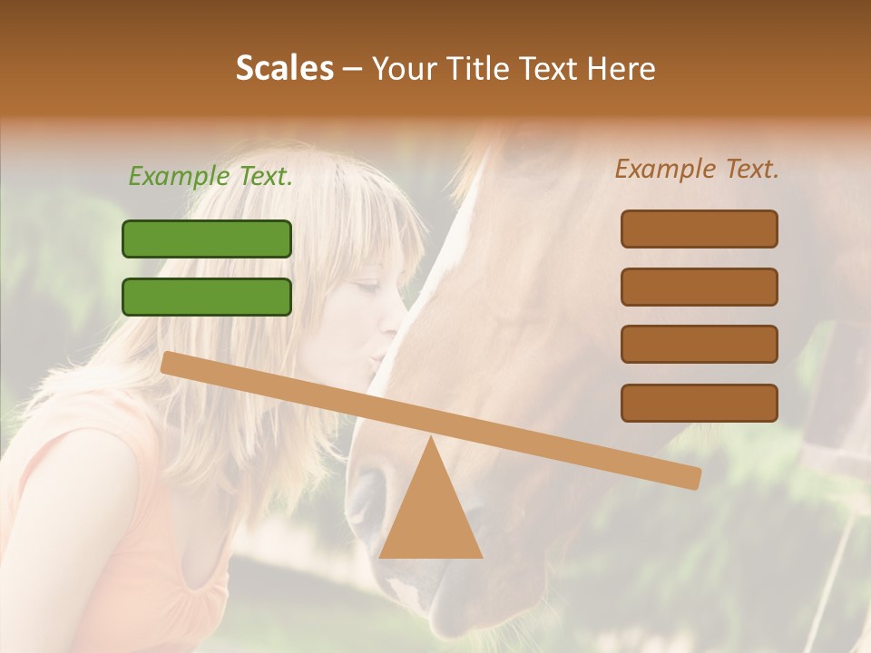 Blond Cheerful School PowerPoint Template