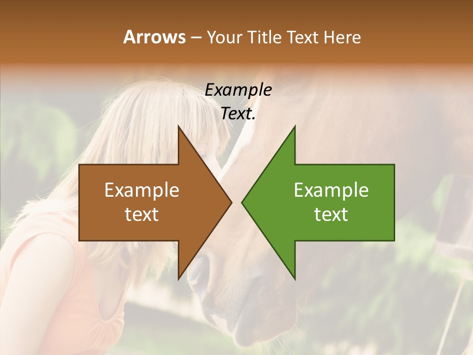 Blond Cheerful School PowerPoint Template