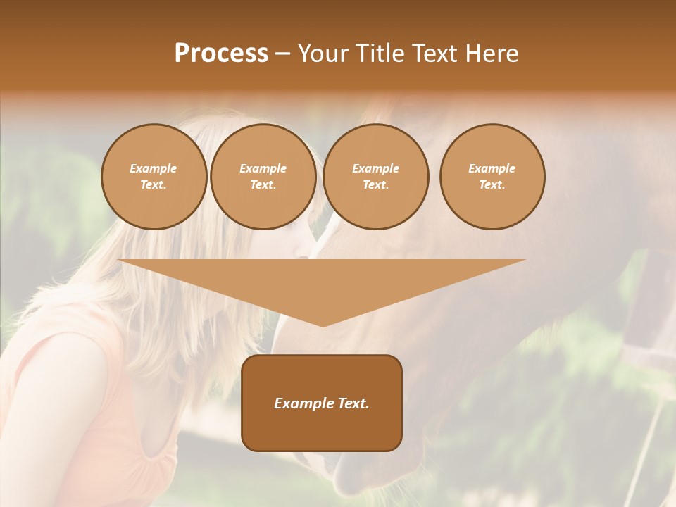 Blond Cheerful School PowerPoint Template