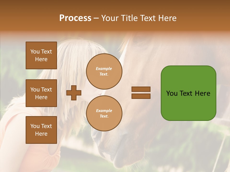 Blond Cheerful School PowerPoint Template