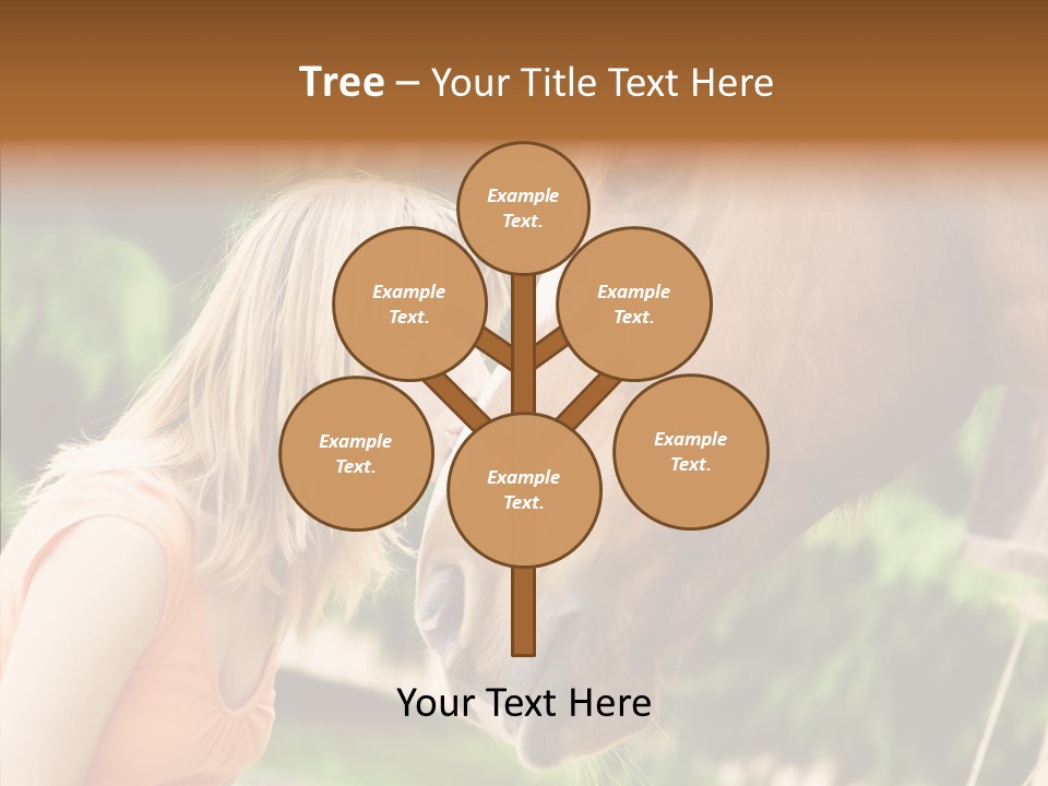 Blond Cheerful School PowerPoint Template