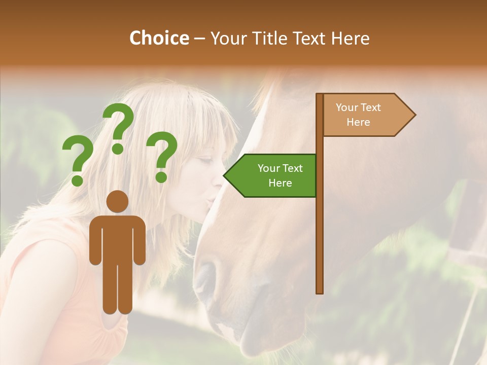 Blond Cheerful School PowerPoint Template