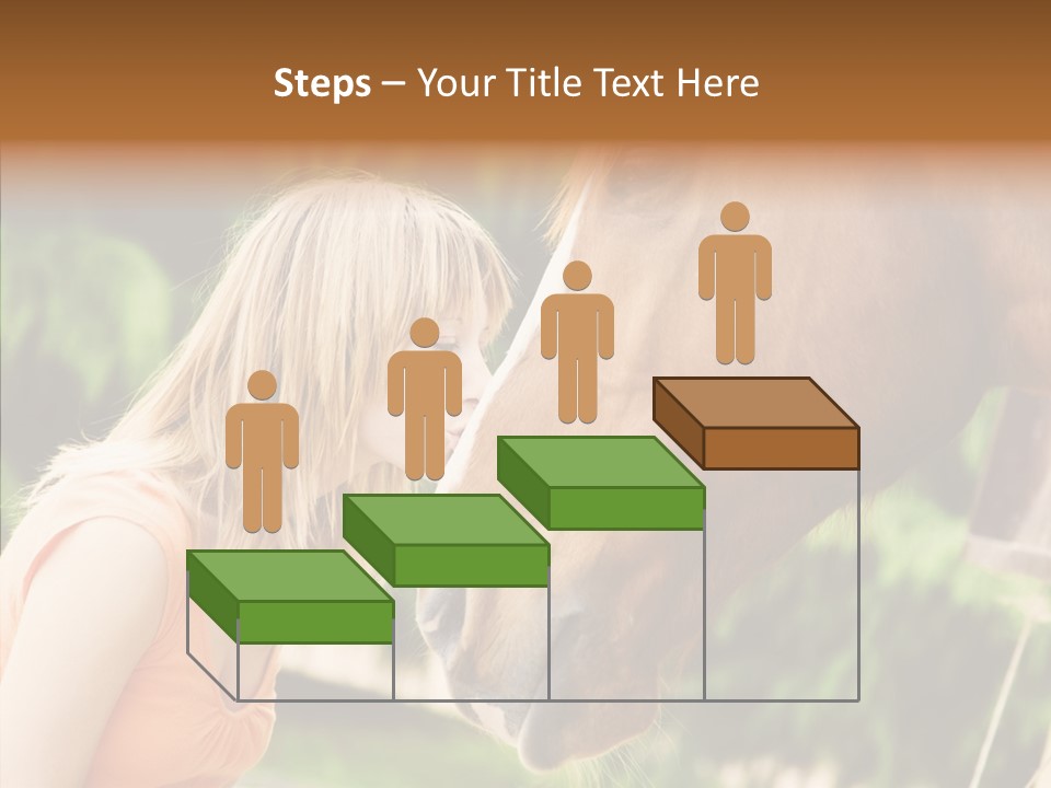 Blond Cheerful School PowerPoint Template