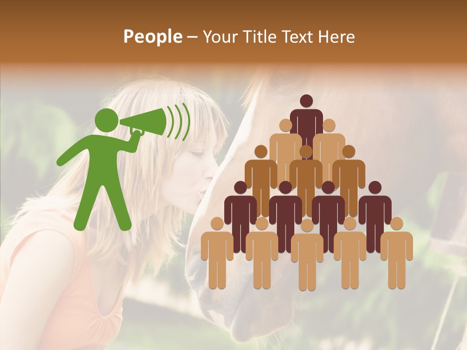 Blond Cheerful School PowerPoint Template