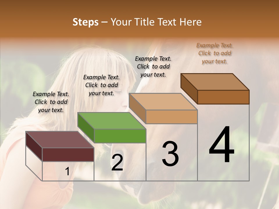 Blond Cheerful School PowerPoint Template