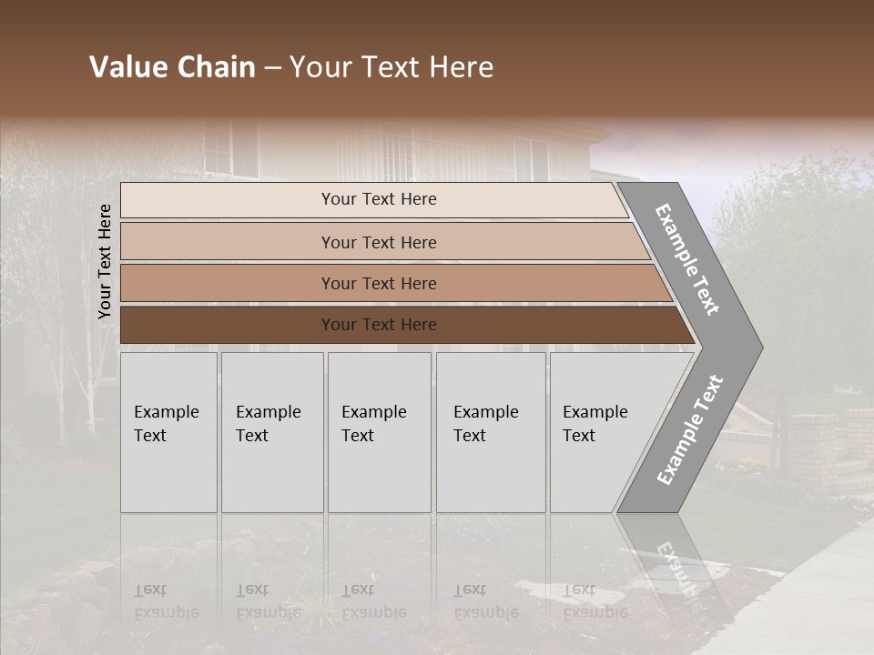Stone Garden Brick PowerPoint Template