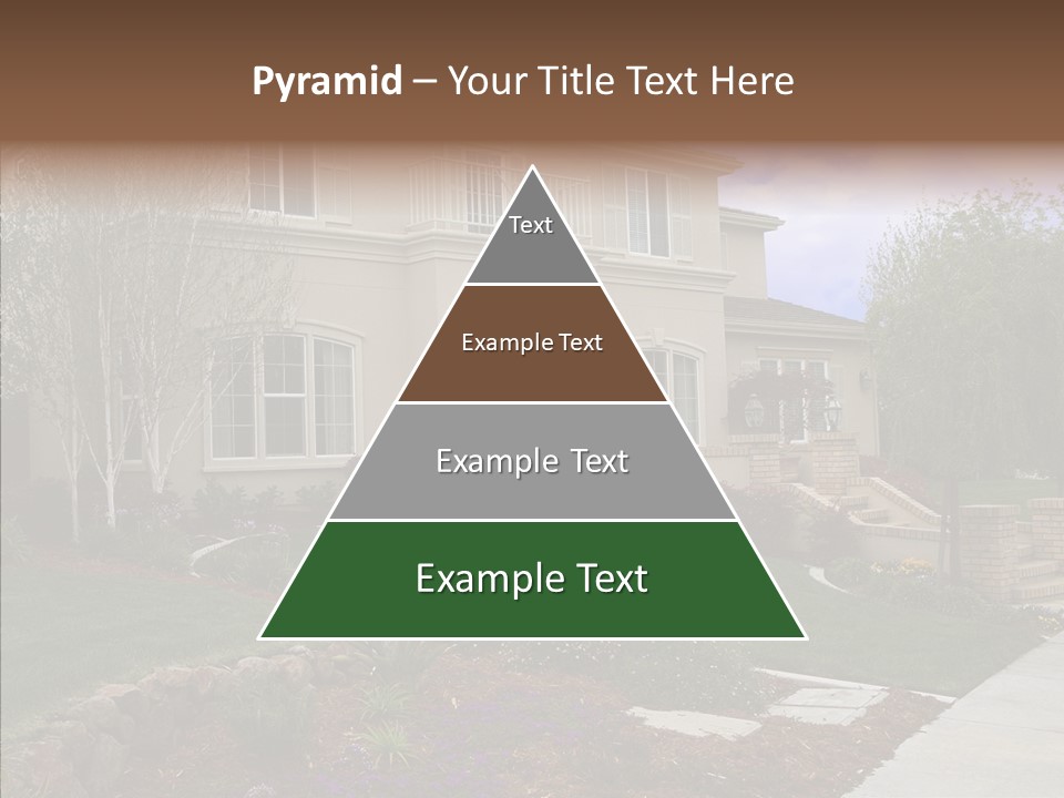 Stone Garden Brick PowerPoint Template