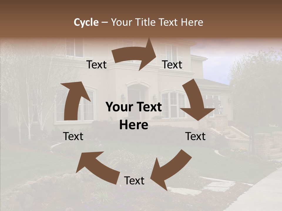 Stone Garden Brick PowerPoint Template
