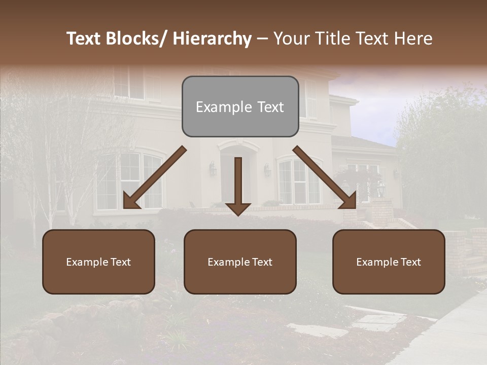 Stone Garden Brick PowerPoint Template