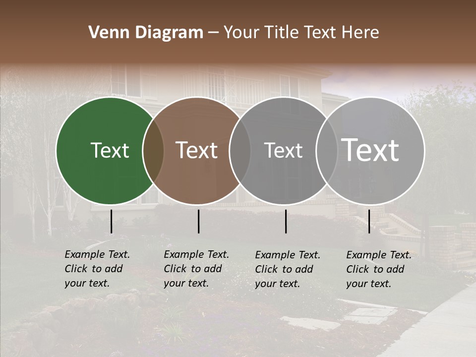 Stone Garden Brick PowerPoint Template