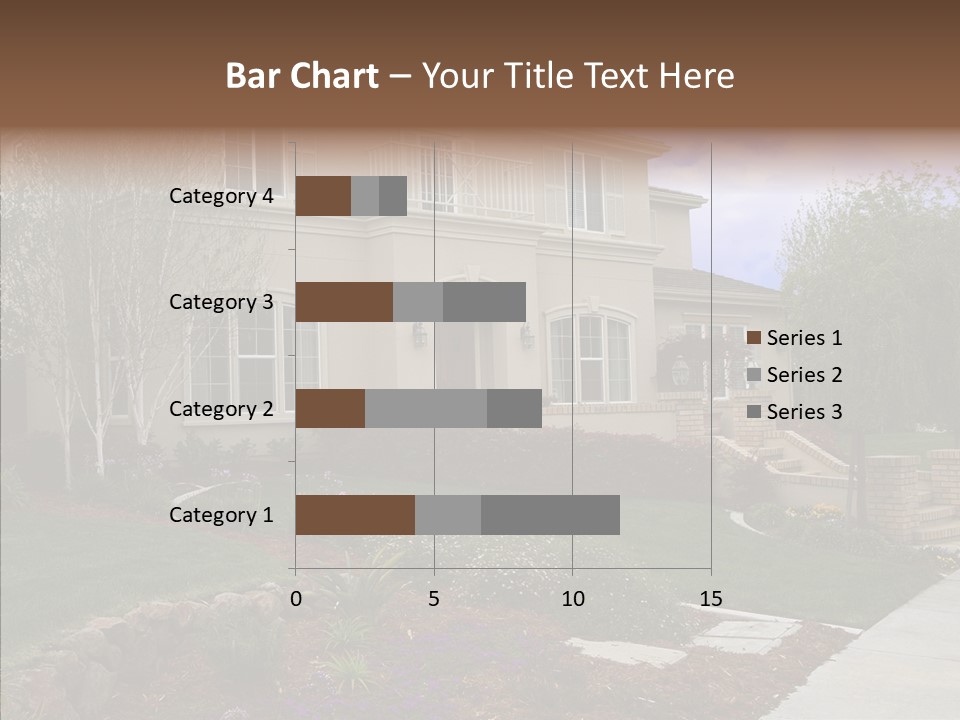 Stone Garden Brick PowerPoint Template