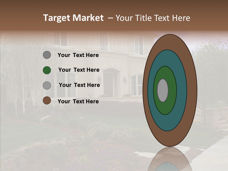 Stone Garden Brick PowerPoint Template