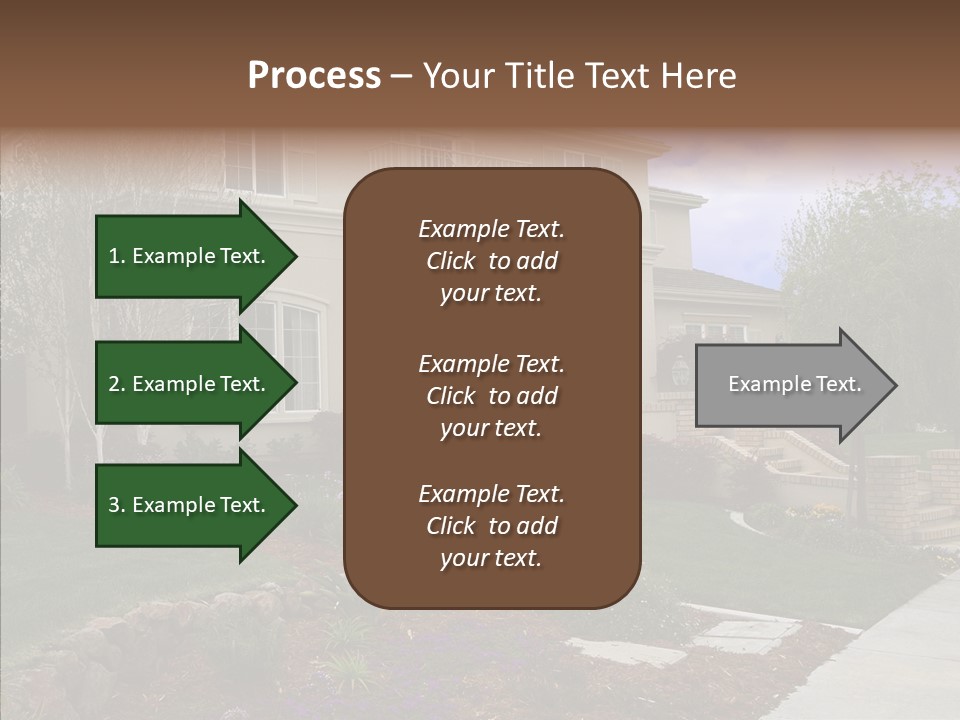 Stone Garden Brick PowerPoint Template