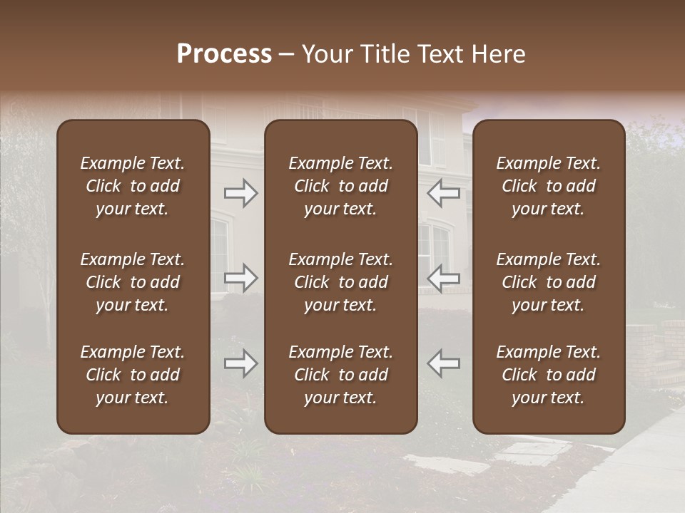 Stone Garden Brick PowerPoint Template