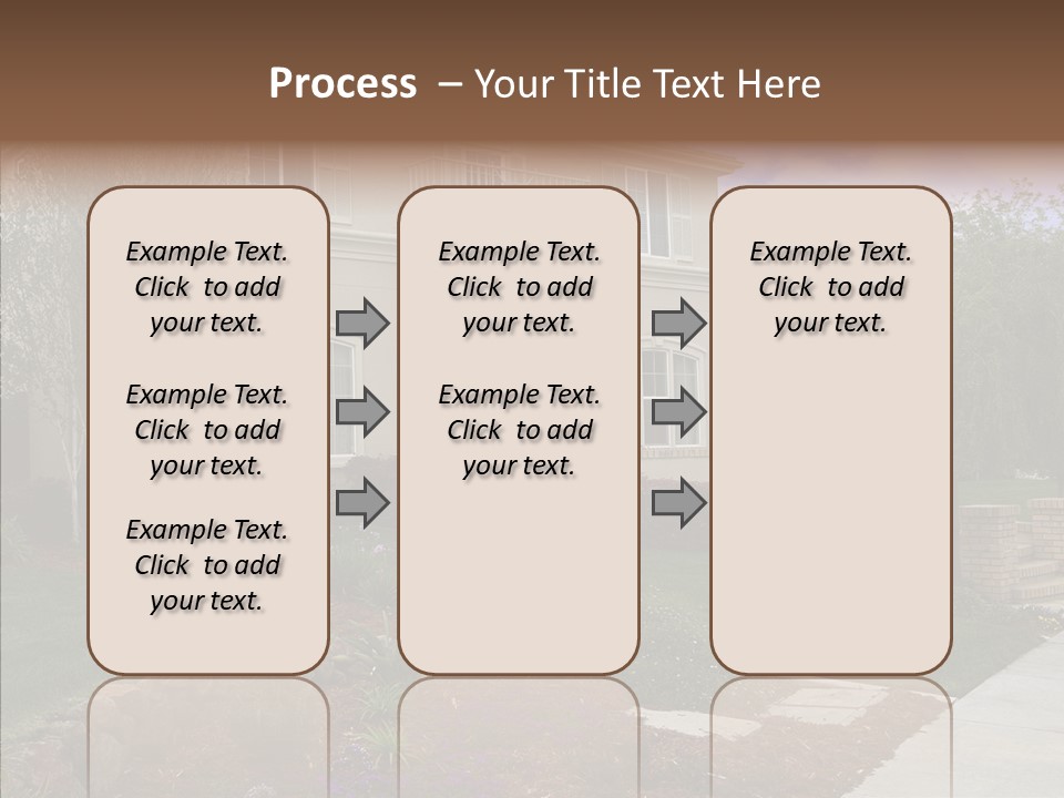 Stone Garden Brick PowerPoint Template