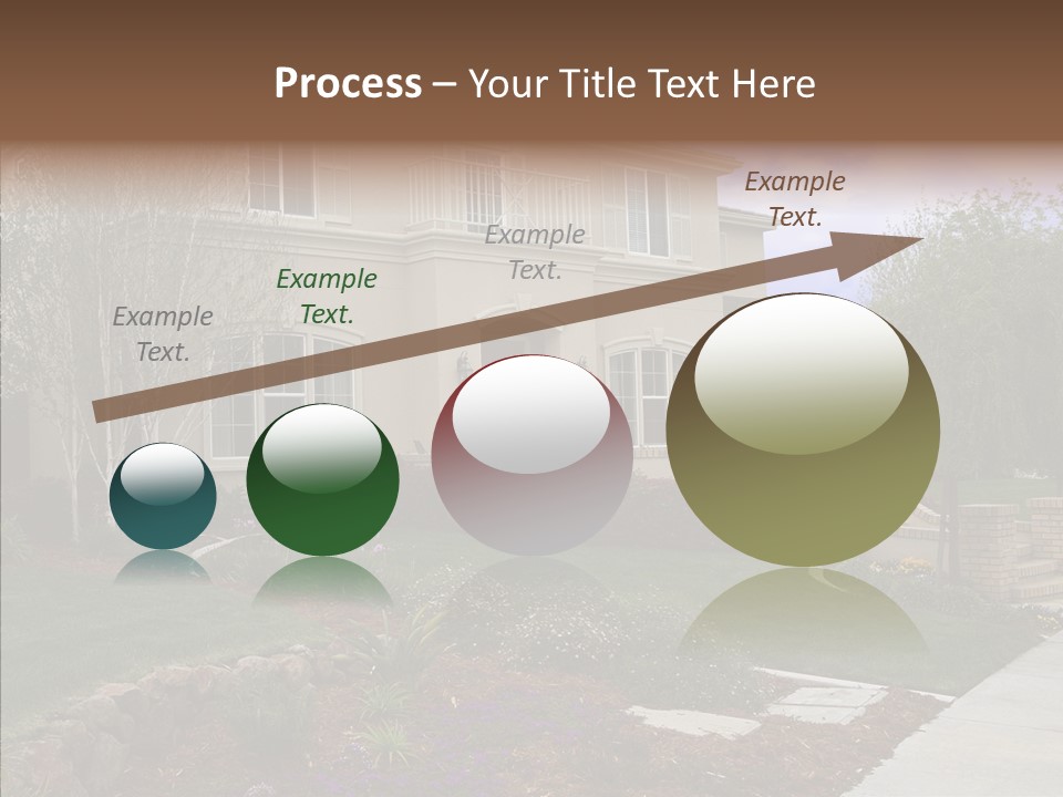 Stone Garden Brick PowerPoint Template