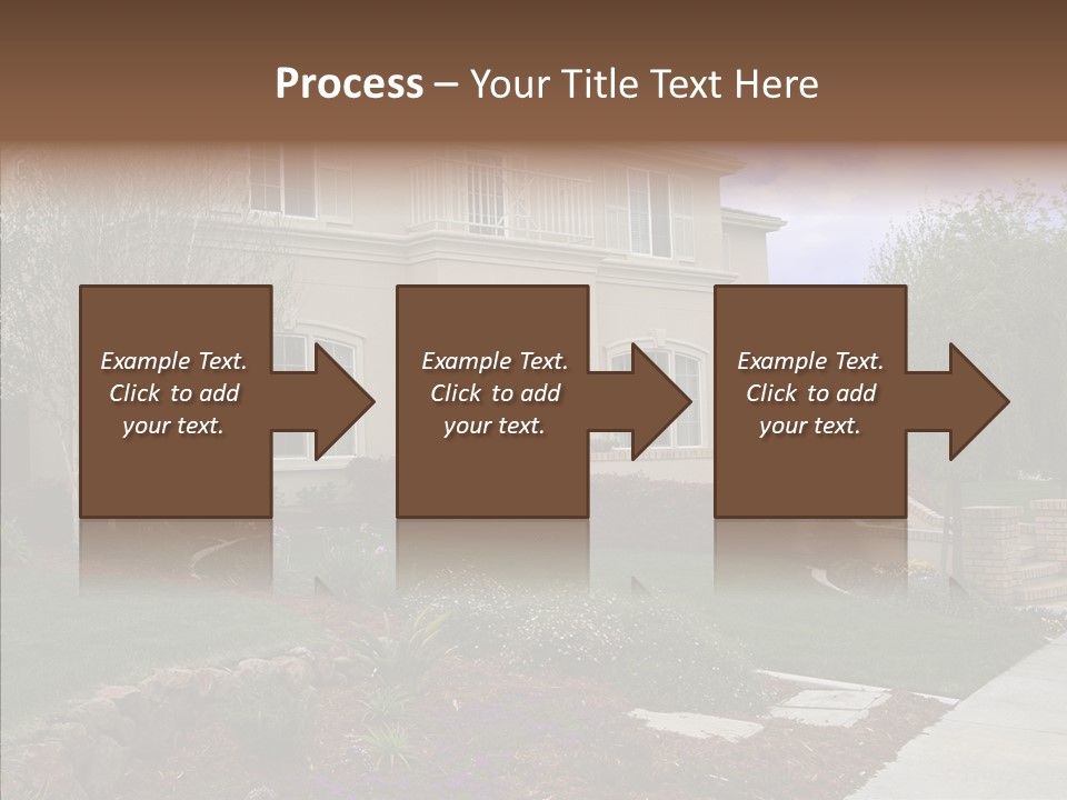 Stone Garden Brick PowerPoint Template