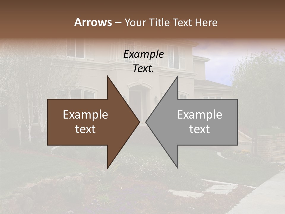 Stone Garden Brick PowerPoint Template