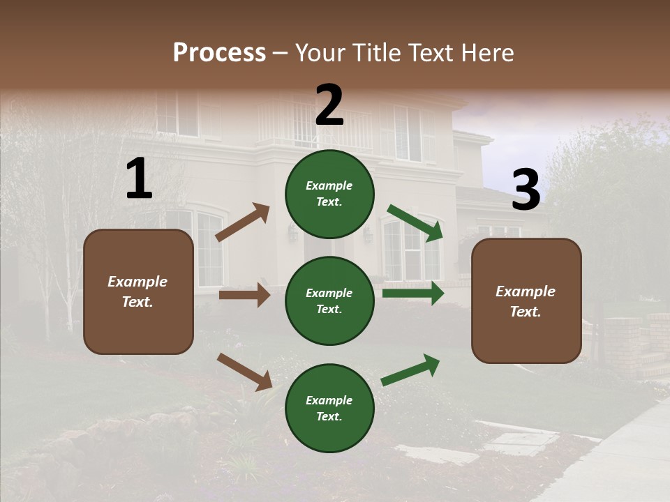 Stone Garden Brick PowerPoint Template