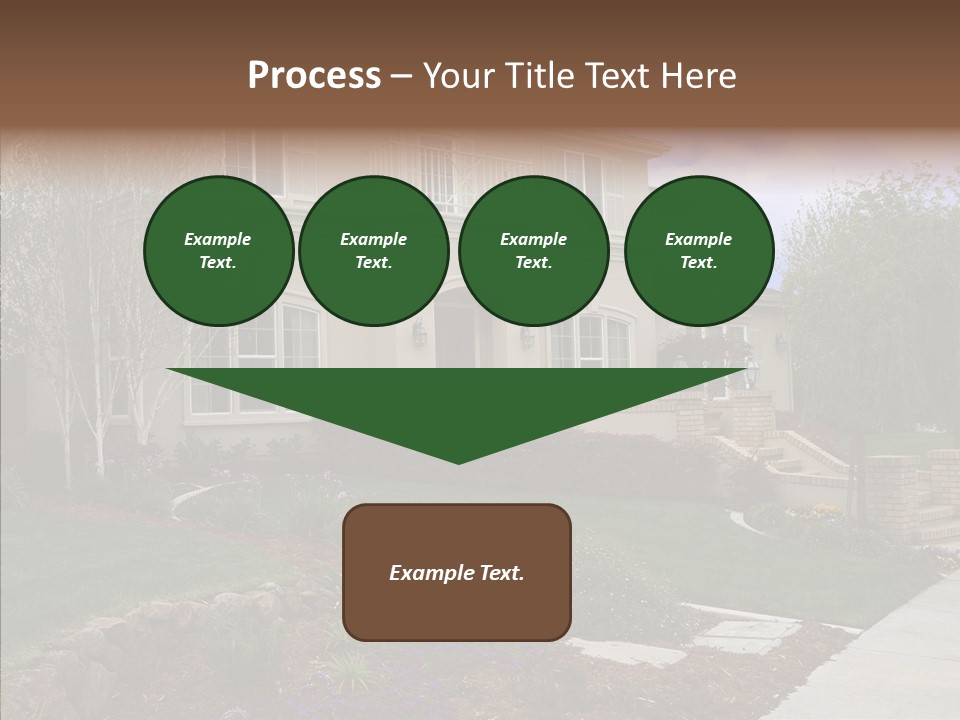 Stone Garden Brick PowerPoint Template