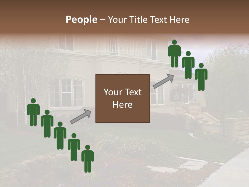 Stone Garden Brick PowerPoint Template