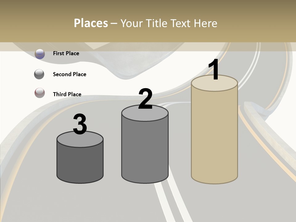 Activity Knot Highway PowerPoint Template