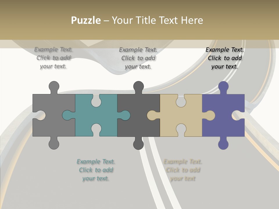 Activity Knot Highway PowerPoint Template