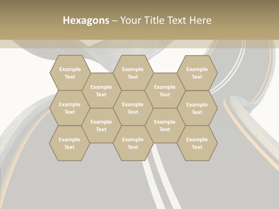 Activity Knot Highway PowerPoint Template