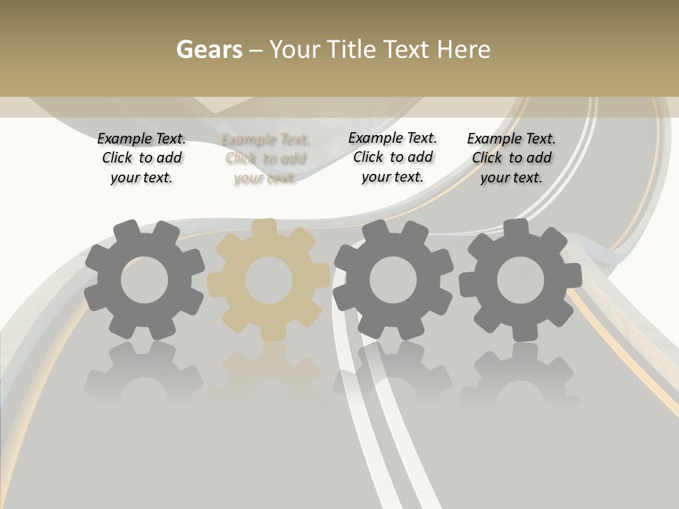 Activity Knot Highway PowerPoint Template