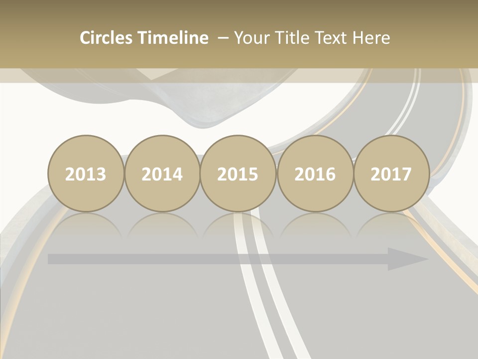 Activity Knot Highway PowerPoint Template