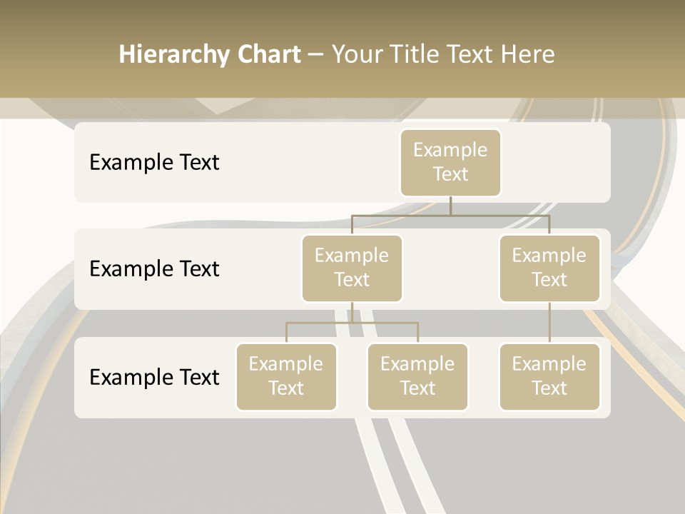 Activity Knot Highway PowerPoint Template