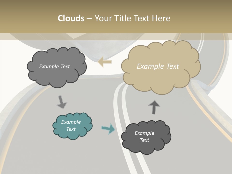 Activity Knot Highway PowerPoint Template