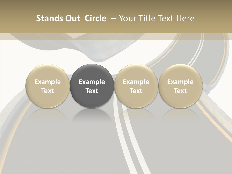 Activity Knot Highway PowerPoint Template