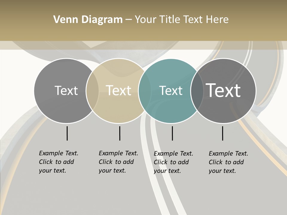 Activity Knot Highway PowerPoint Template