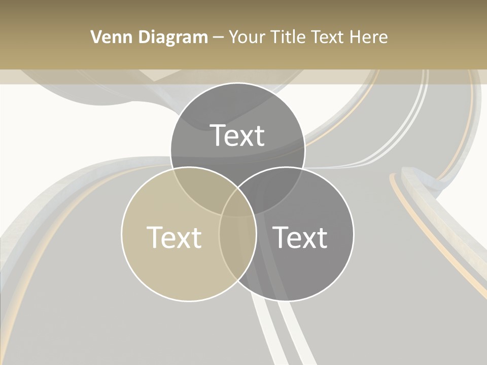 Activity Knot Highway PowerPoint Template
