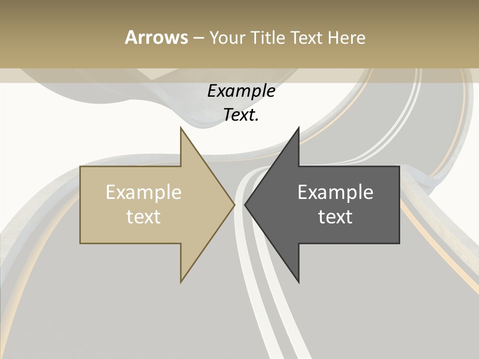 Activity Knot Highway PowerPoint Template