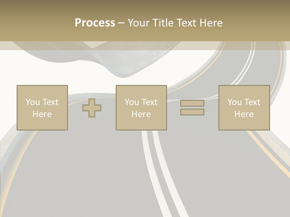 Activity Knot Highway PowerPoint Template